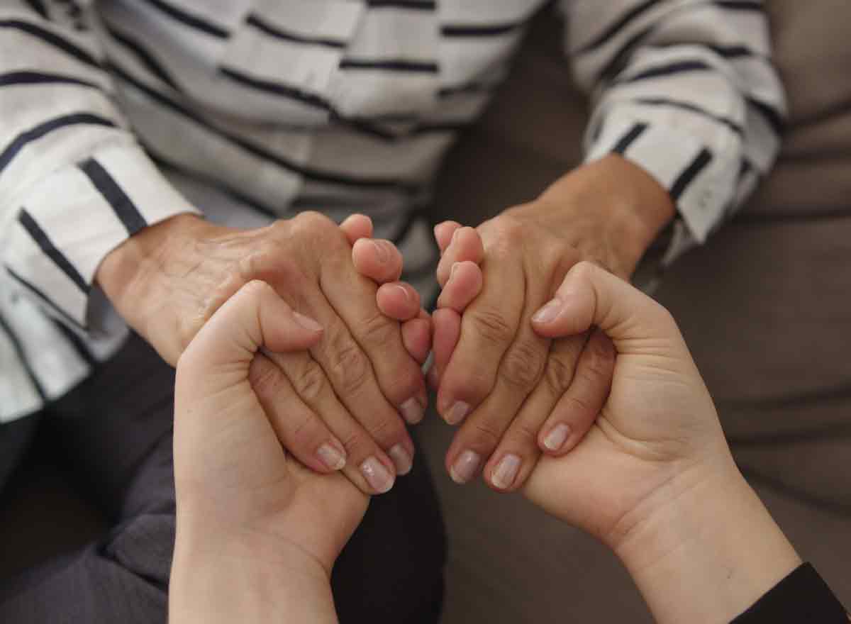 Mitempfinden älteren Menschen
