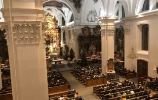 Mitternachtsmesse Kirche St. Martin in Schwyz