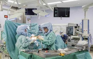 Operationsaal der Berit Klinik
