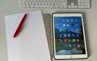 Auch im Alter kann man noch lernen, ein IPad zu bedienen