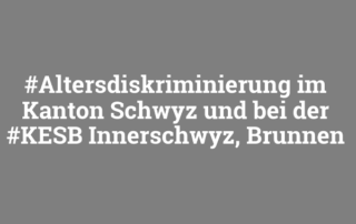 Altersdiskriminierung im Kanton Schwyz